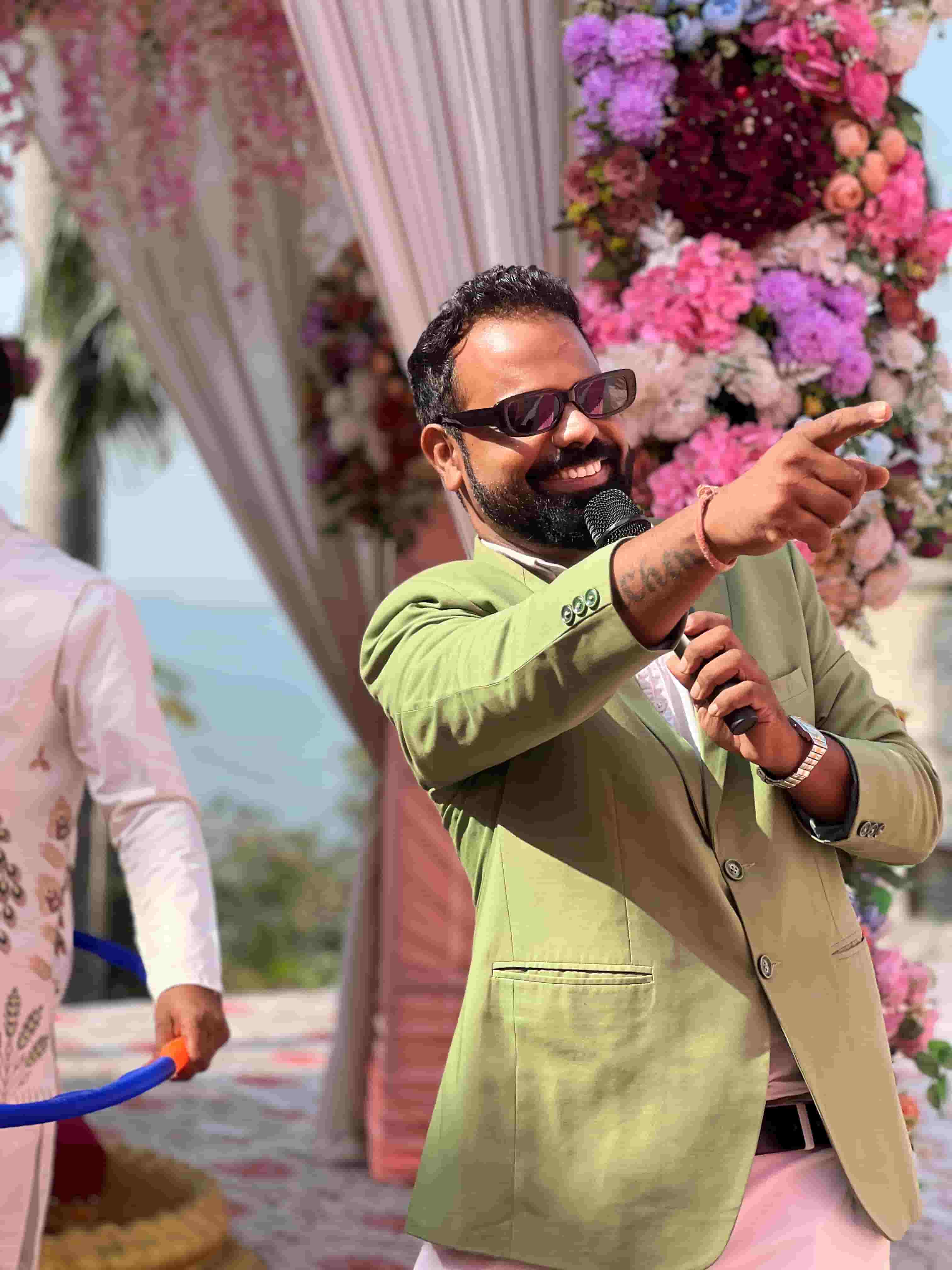 Sachin Thakur - Premium Wedding Anchor & Entertainer